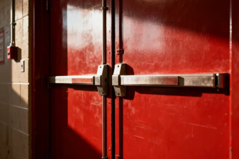 Dark Color PVC Film Surface Bathroom Wood Door