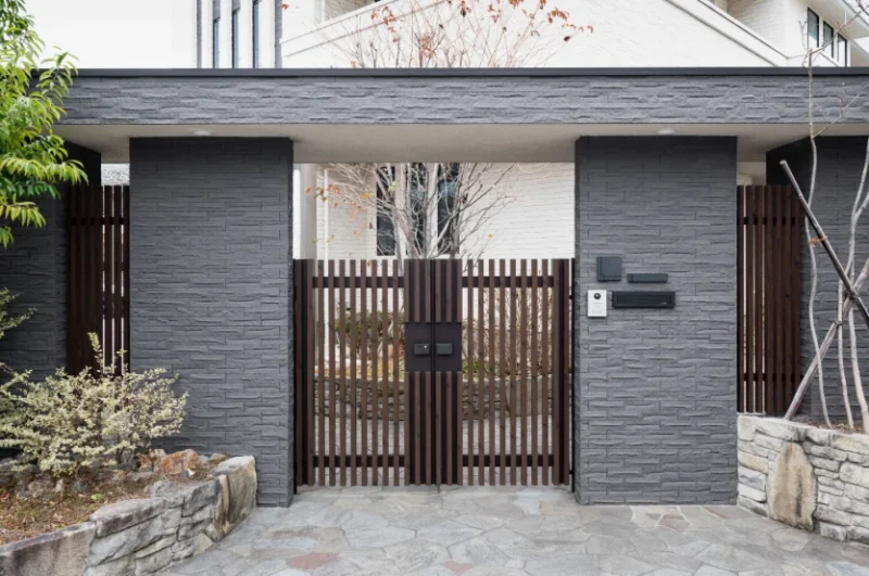 Dark Color PVC Film Surface Bathroom Wood Door