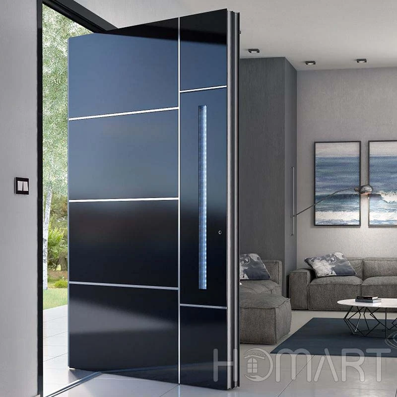 Custom-design Soundproof and Burglarproof Aluminum Entrance Door Custom-design Soundproof and Burglarproof Aluminum Entrance Door