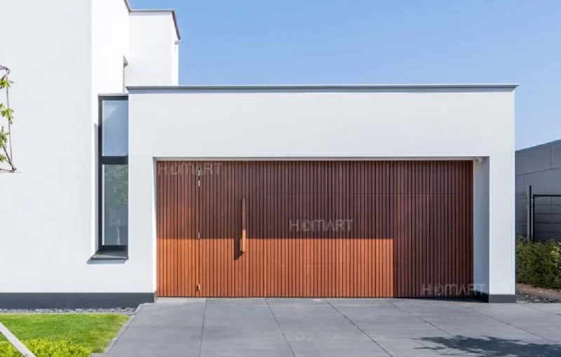 Flush Mount Line Timber Look Batten Aluminum Garage Doors Flush Mount Line Timber Look Batten Aluminum Garage Doors