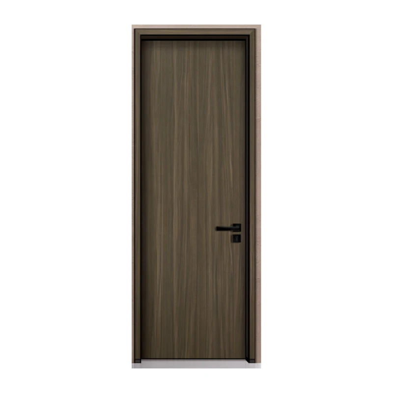 High-End Custom Size Available Solid Oak  Natural Wood Grain Finish Interior Door for Master Bedroom Hallway