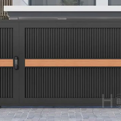 Luxury Modern Automatic with Double Main Security for Garden Villa Fence Panel Gate