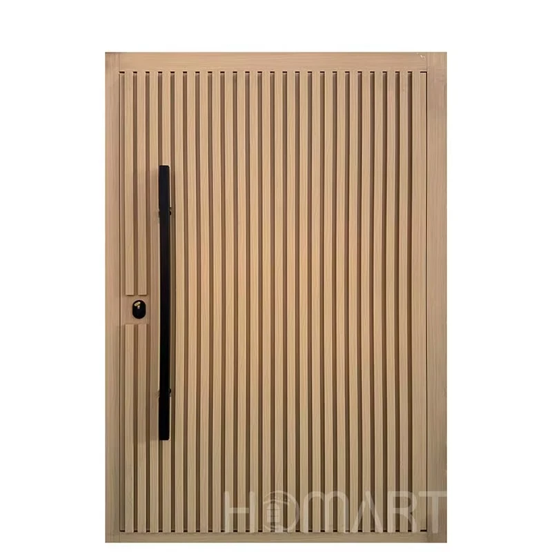 Modern Design Aluminum Alloy Anti-theft Entrance  Door for Villa