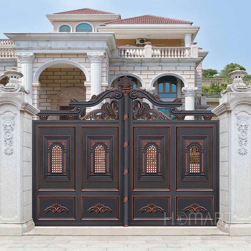 Security Design Main Entrance Iron Gate Best Price House Double Exterior Wrought Iron Gate Security Design Main Entrance Iron Gate Best Price House Double Exterior Wrought Iron Gate